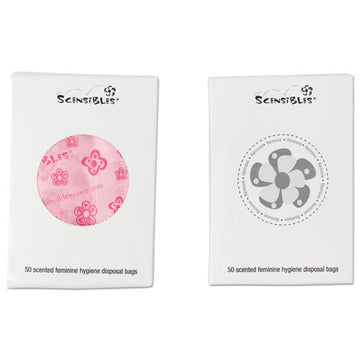 HOSPECO® Scensibles Personal Disposal Bags, 3.38" X 9.75", Pink, 1,200-carton freeshipping - TVN Wholesale